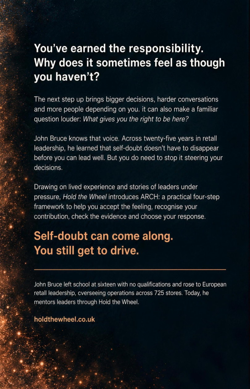 Hold the Wheel back cover
